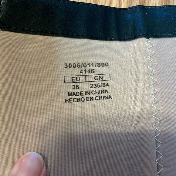 Zara Tall Black Boots, Heels, Fast Fashion, Knee, Fall, 36, 5.5 - Picture 11 of 13